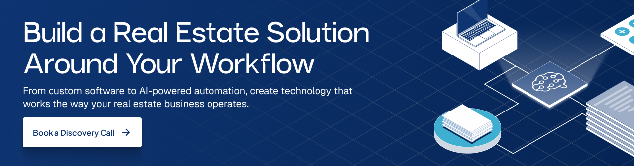 Custom real estate software and AI-powered workflow automation for business operations